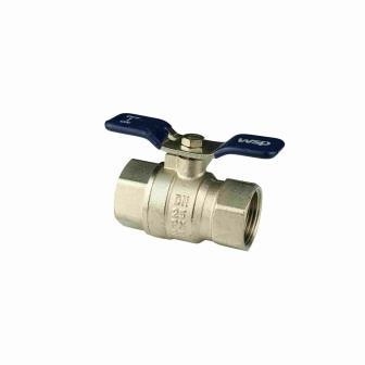 INOB200 Κύλινδρο βαλβίδας από χαλκό DN15 Bore Butterfly Handle Valve 1/2in - 2in