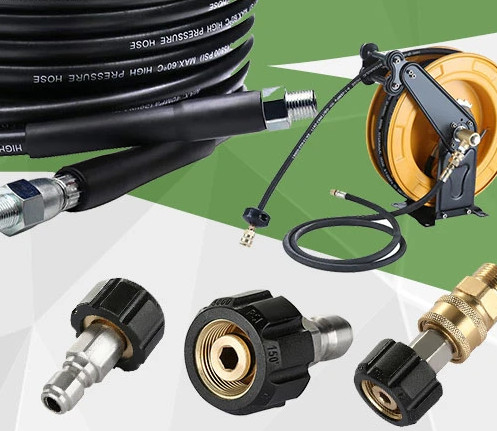Υψηλής πίεσης πλυντήριο Jet Hose ID 6mm 8mm ανοξείδωτο χάλυβα ευέλικτο σωλήνα με καθαριστικό